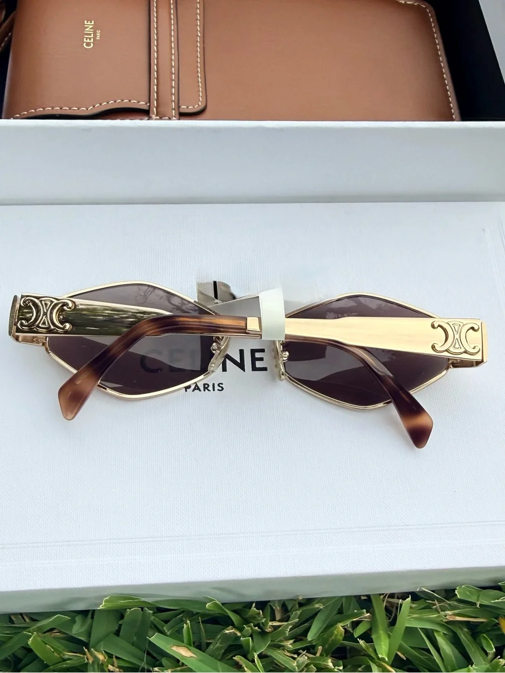 Celine TRIOMPHE Geometric Sunglasses